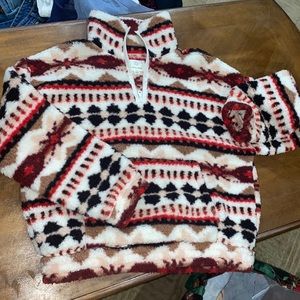 Aerie offline sherpa pullover